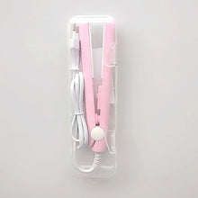 Load image into Gallery viewer, Curling Iron Mini Hair straightener Iron Ceramic Straightening Styling Tools Hair Curler Flat Iron Beard straightener