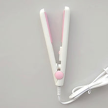 Load image into Gallery viewer, Curling Iron Mini Hair straightener Iron Ceramic Straightening Styling Tools Hair Curler Flat Iron Beard straightener