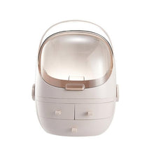 Load image into Gallery viewer, Portable Women Beauty Makeup Organizer Box Dustproof Cosmetic Storage Drawer Make Up Storage Jewelry Organizer Makeup Case
