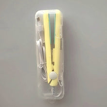 Load image into Gallery viewer, Curling Iron Mini Hair straightener Iron Ceramic Straightening  Styling Tools Hair Curler Flat Iron Beard straightener
