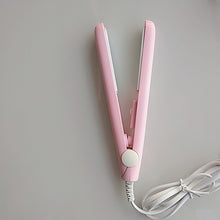 Load image into Gallery viewer, Curling Iron Mini Hair straightener Iron Ceramic Straightening  Styling Tools Hair Curler Flat Iron Beard straightener
