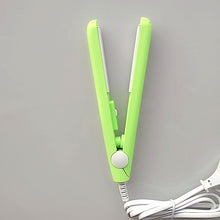 Load image into Gallery viewer, Curling Iron Mini Hair straightener Iron Ceramic Straightening  Styling Tools Hair Curler Flat Iron Beard straightener
