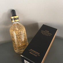 Load image into Gallery viewer, 24 k essência de ouro compõem primer hidratante poros hidratante folha de rosto soros óleo fosco facial base de maquiagem profissional
